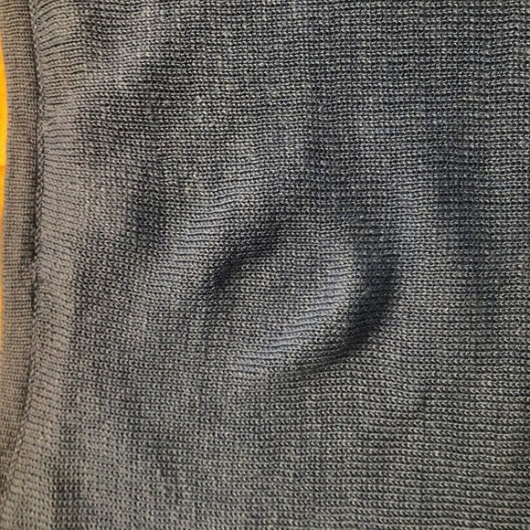 J. Jill Blue Linen Cotton Blend 3/4 Sleeve Sweater Size Small - Picture 5 of 5